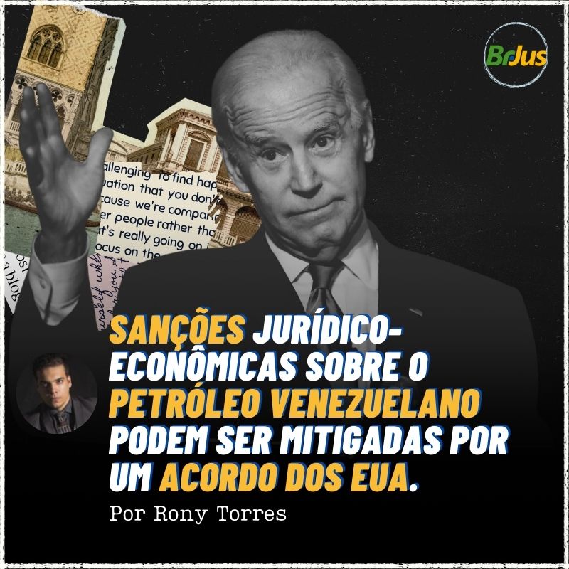 Sanções jurídico-econômicas sobre o petróleo venezuelano podem ser mitigadas por um acordo dos EUA.