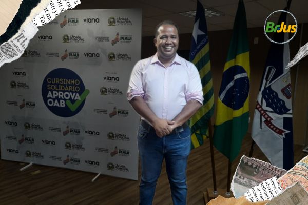 O vereador Enzo Samuel fala sobre a importância do Cursinho Solidário para a prova da OAB