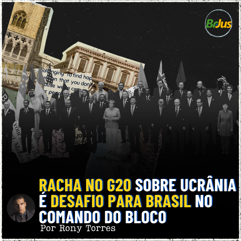 Racha no G20 Sobre Ucrânia é Desafio Para Brasil no Comando do Bloco