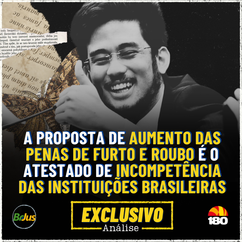 O Aumento da Pena de Furto é o Atestado de Incompetência das Instituições Brasileiras