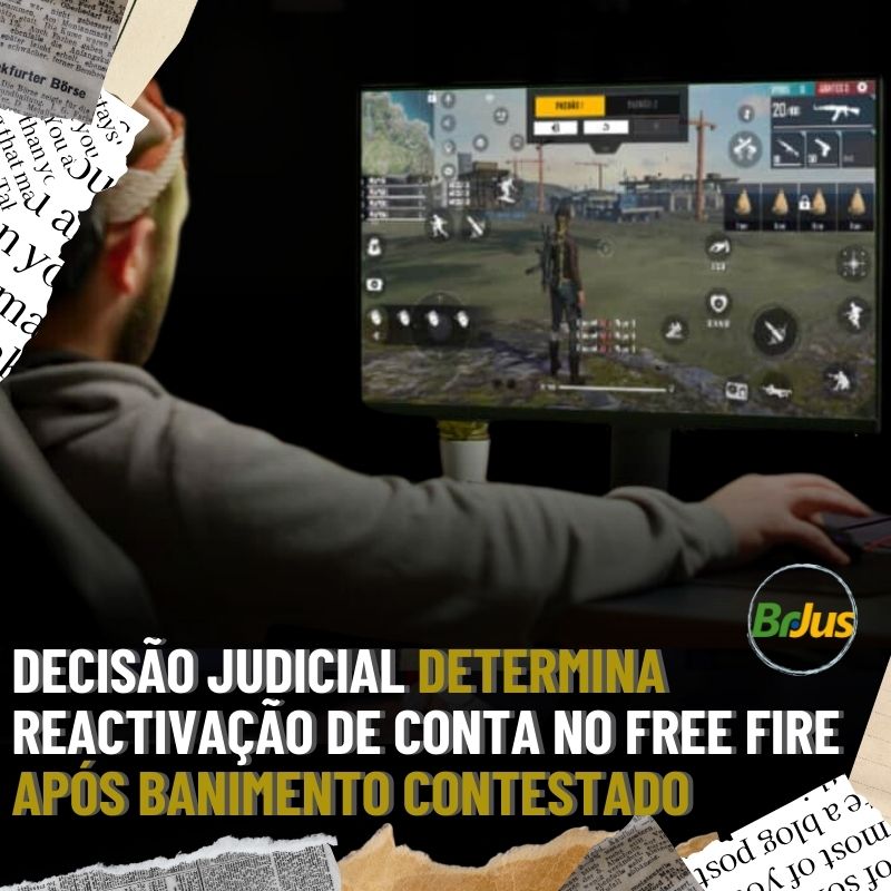 Decisão Judicial determina reactivação de conta no free fire após banimento contestado 