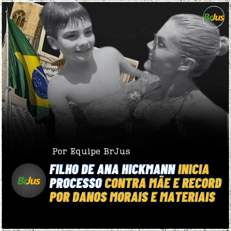 Filho de Ana Hickmann inicia processo contra mãe e Record por danos morais e materiais