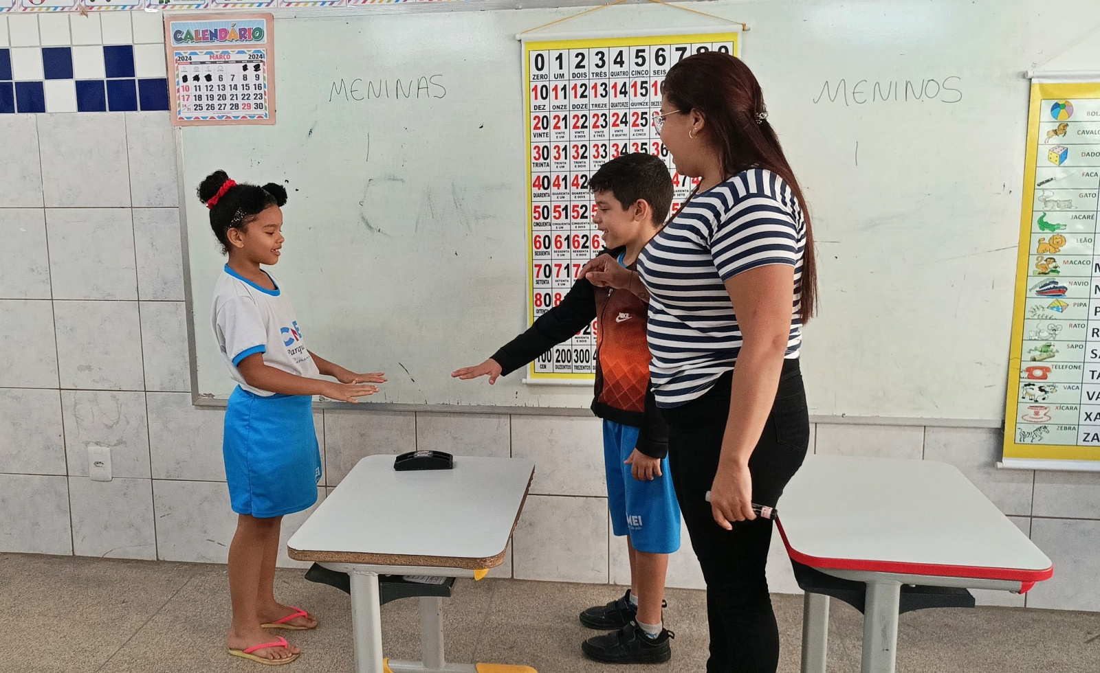 CMEI Parque São João promove atividade lúdica de matemática