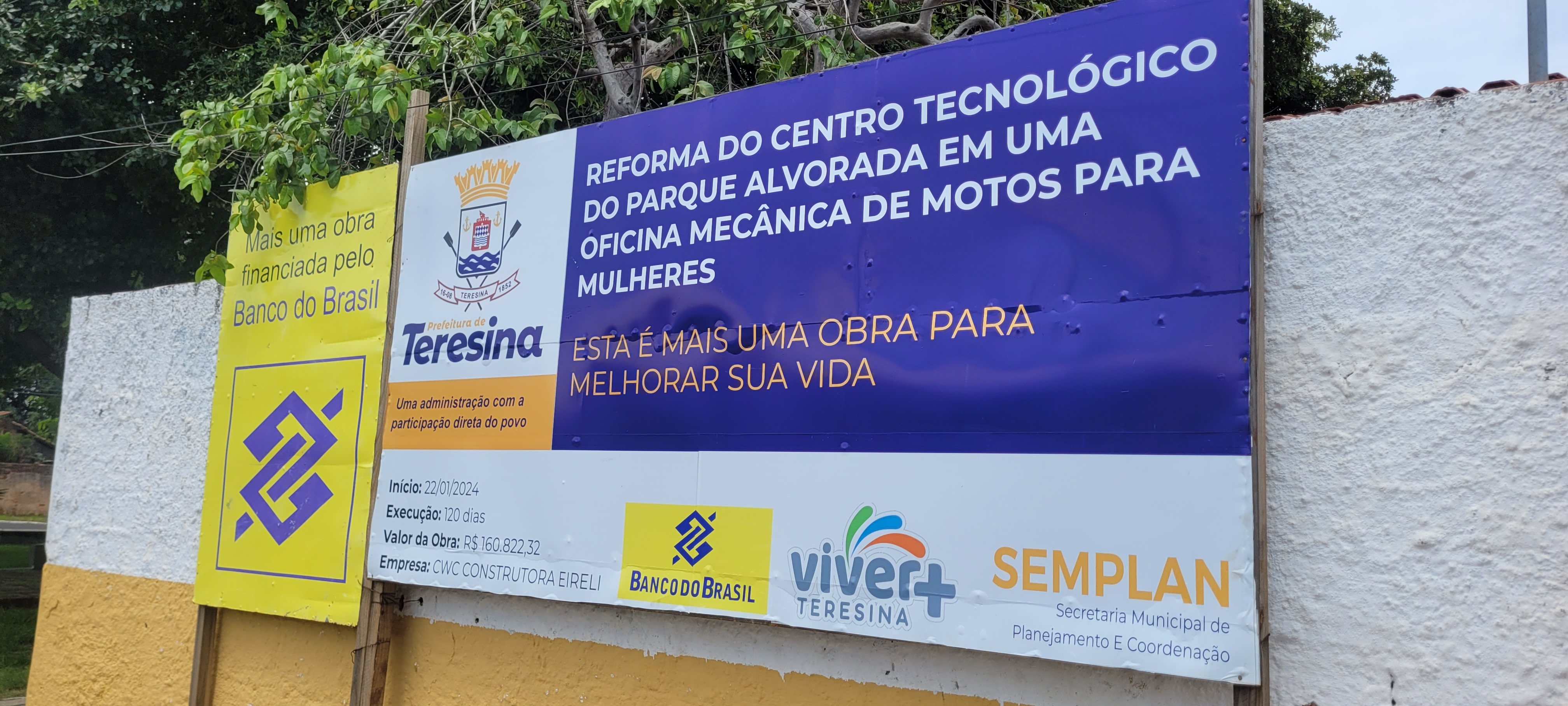 Justiça climática: Viver+Teresina constrói centro para capacitar mulheres em mecânica de motos