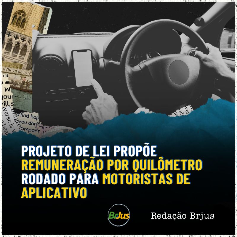 Projeto de lei sobre regulamentação do trabalho de motoristas por aplicativo propõe remuneração por quilômetro rodado 