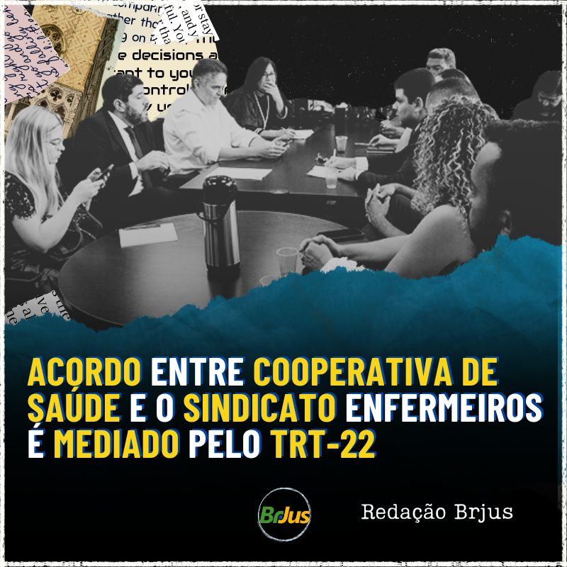 Acordo entre cooperativa de saúde e o sindicato dos enfermeiros é mediado pelo TRT-22