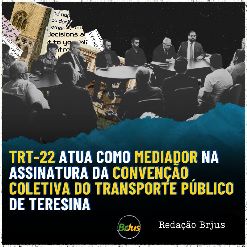 TRT-22ª atua como mediador na assinatura da convenção coletiva do transporte público de Teresina