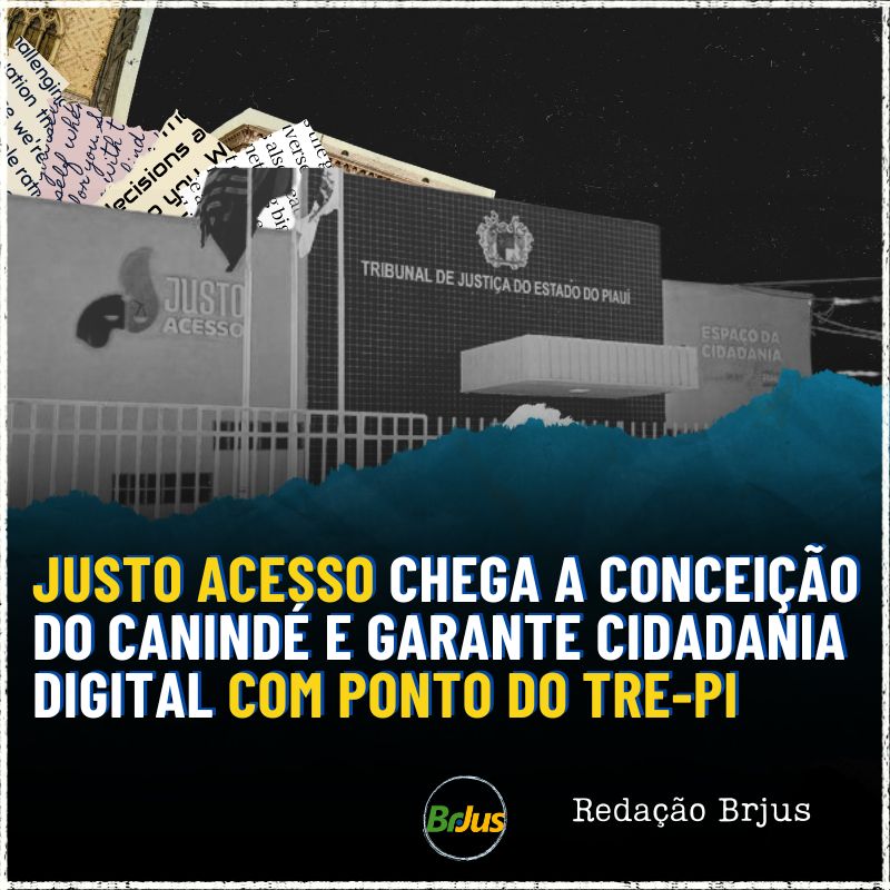 Justo Acesso chega a Conceição do Canindé e garante cidadania digital com Ponto do TRE-PI