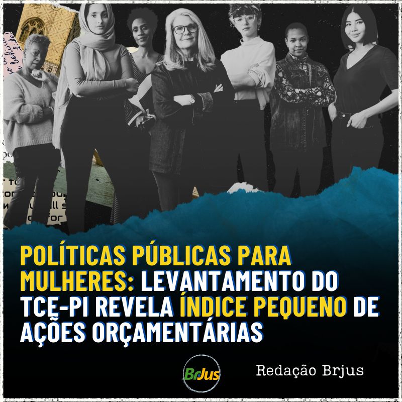 Políticas públicas para mulheres: Levantamento do TCE-PI revela índice pequeno de ações orçamentárias 