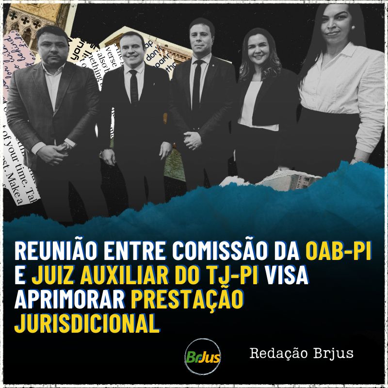 Reunião entre Comissão da OAB-PI e Juiz Auxiliar do TJ-PI visa aprimorar prestação jurisdicional