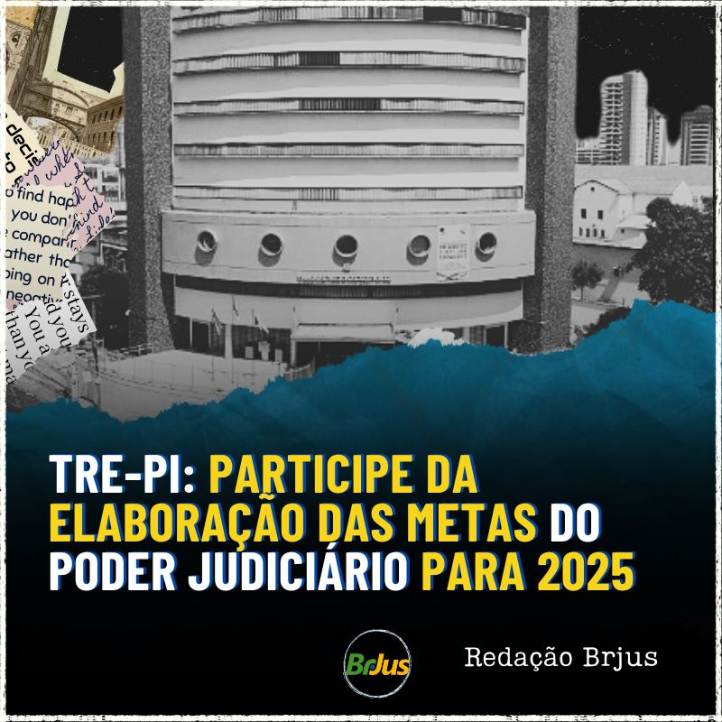 TRE-PI: PARTICIPE DA ELABORAÇÃO DAS METAS DO PODER JUDICIÁRIO PARA 2025