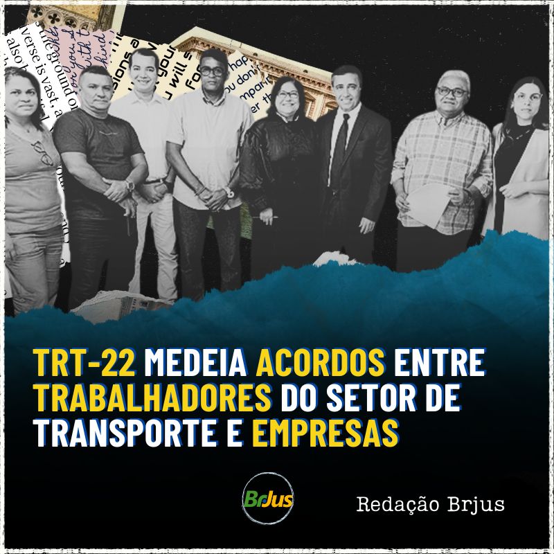 TRT-22 medeia acordos entre trabalhadores do setor de transporte e empresas