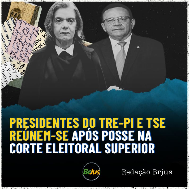 Presidentes do TRE-PI e TSE reúnem-se após posse no TSE