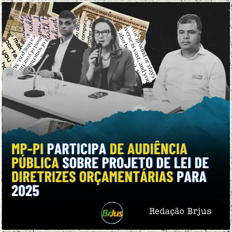 MP-PI participa de audiência pública sobre Projeto de Lei de Diretrizes Orçamentárias para 2025