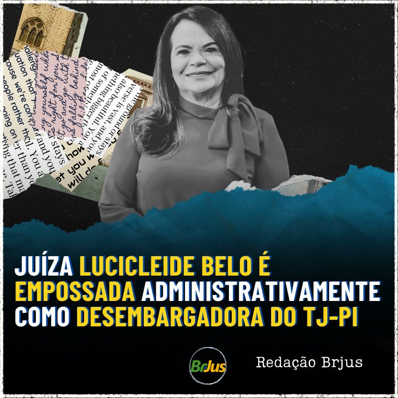 Juíza Lucicleide Belo é empossada administrativamente como desembargadora do TJ-PI