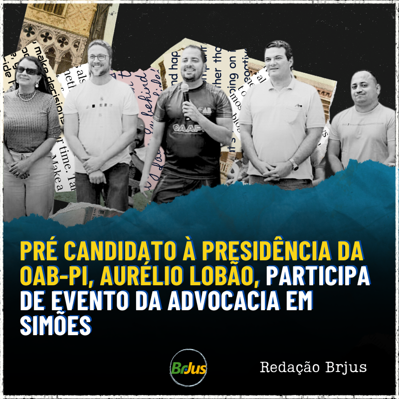 Pré candidato à presidência da OAB-PI, Aurélio Lobão, participa de evento da advocacia em Simões 