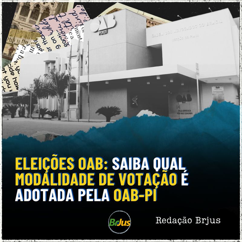 Eleições OAB: saiba qual modalidade de votação é adotada pela OAB-PI 