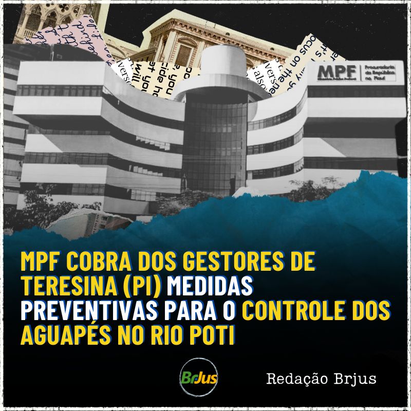 MPF cobra dos gestores de Teresina (PI) medidas preventivas para o controle dos aguapés no Rio Poti