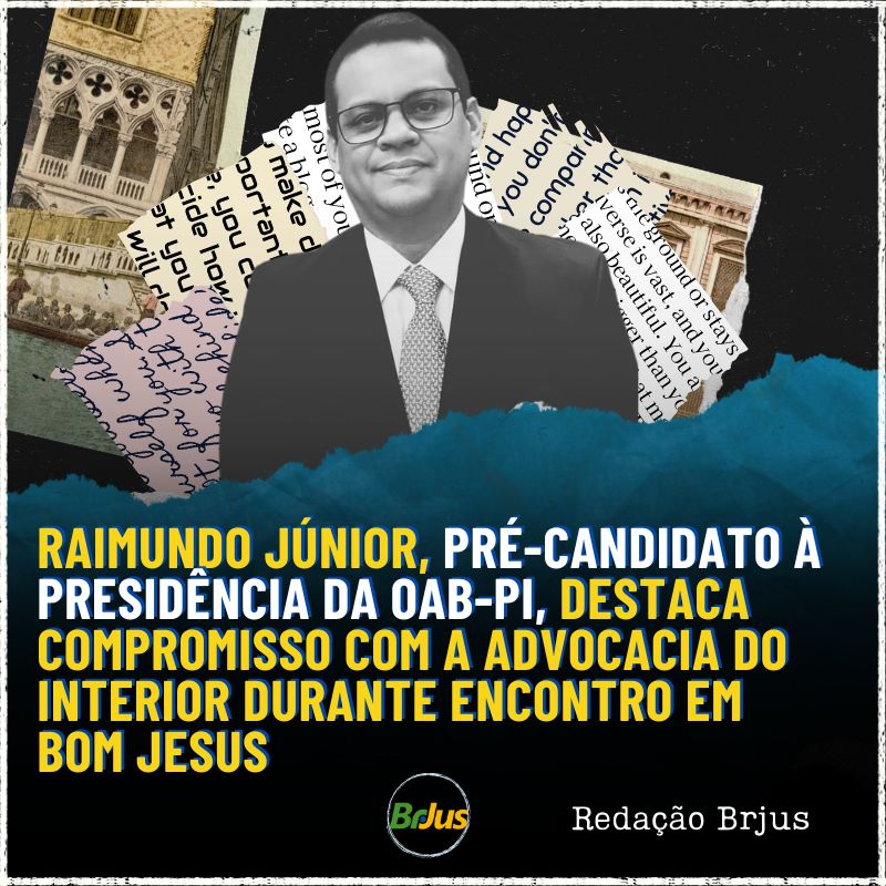 Raimundo Júnior, pré-candidato à presidência da OAB-PI, destaca compromisso com a advocacia do interior durante encontro em Bom Jesus