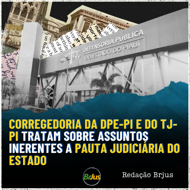 Corregedoria da DPE-PI e do TJ-PI tratam sobre assuntos inerentes a pauta judiciária do Estado