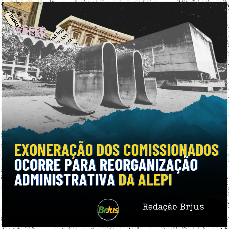 EXONERAÇÃO DOS COMISSIONADOS OCORRE PARA REORGANIZAÇÃO ADMINISTRATIVA DA ALEPI