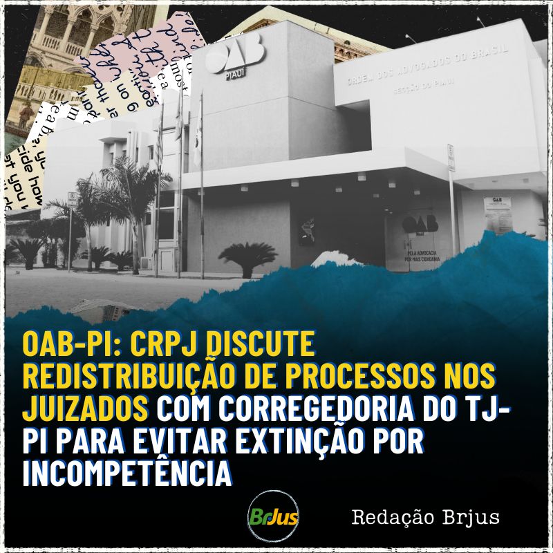 OAB-PI: CRPJ discute redistribuição de processos nos Juizados com Corregedoria do TJ-PI para evitar extinção por incompetência