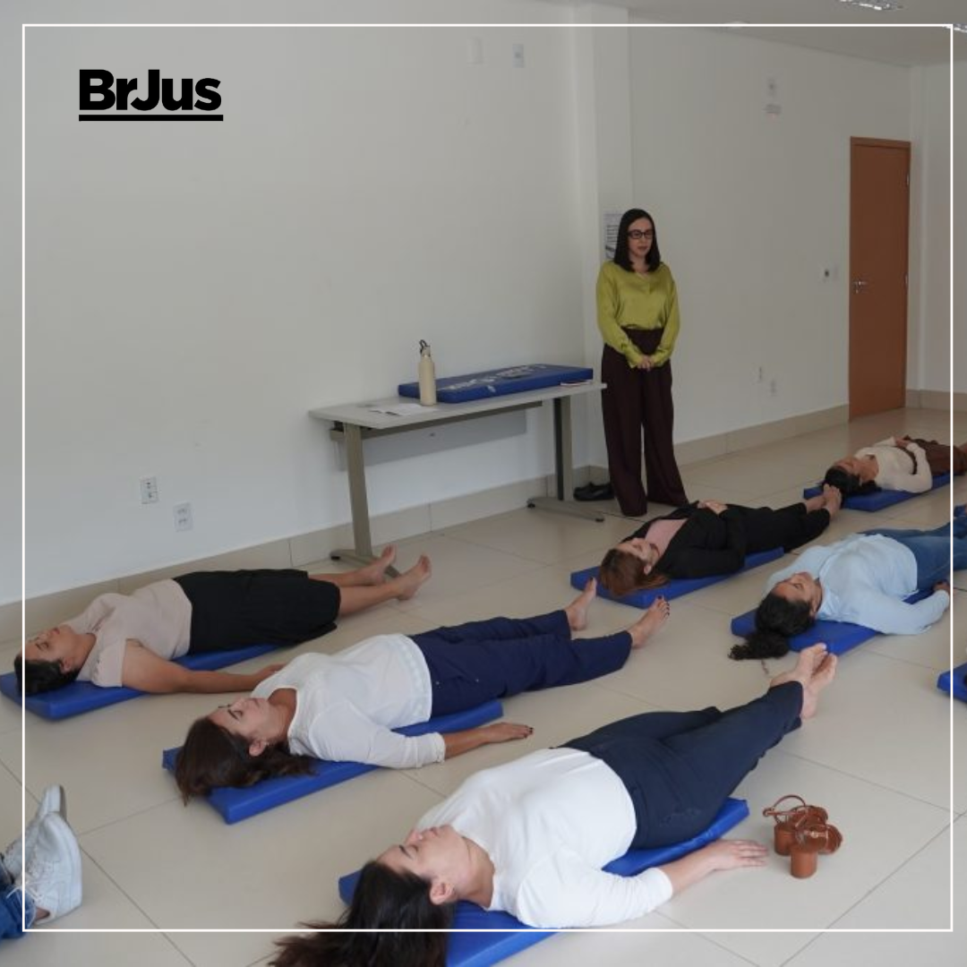 TJPI promove sessões de mindfulness para magistrados e servidores durante a campanha Janeiro Branco