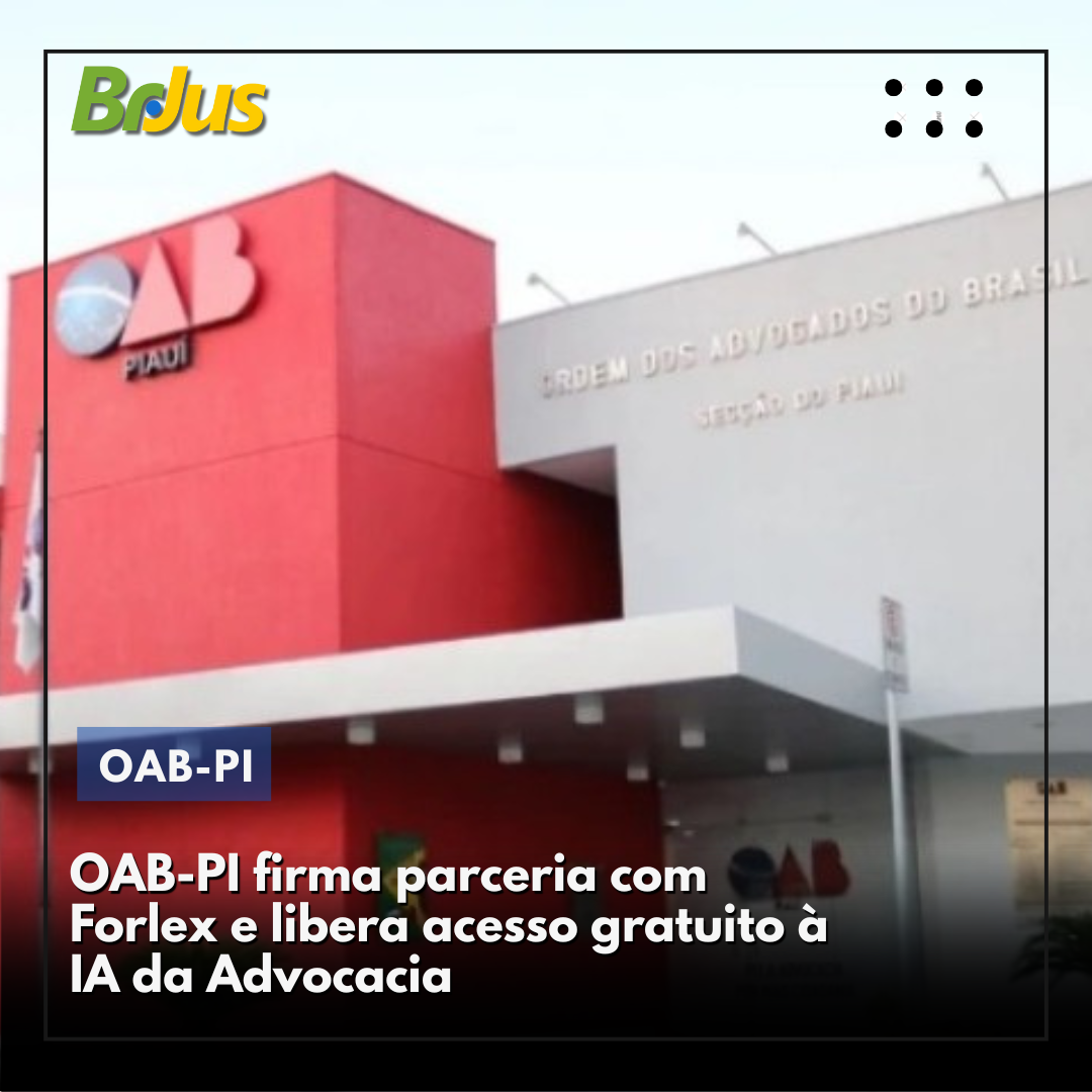 OAB-PI firma parceria com Forlex e libera acesso gratuito à IA da Advocacia