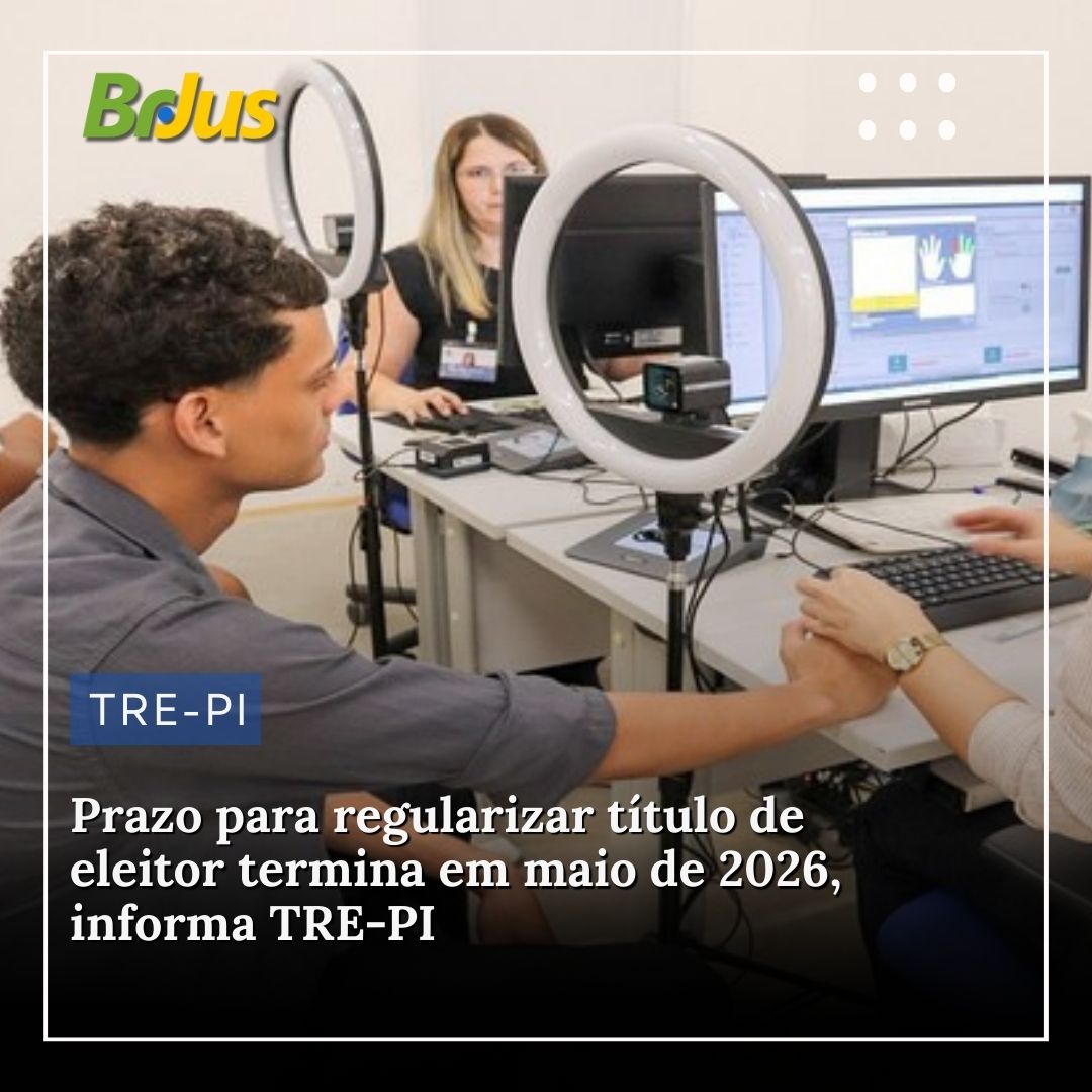 Prazo para regularizar título de eleitor termina em maio de 2026, informa TRE-PI