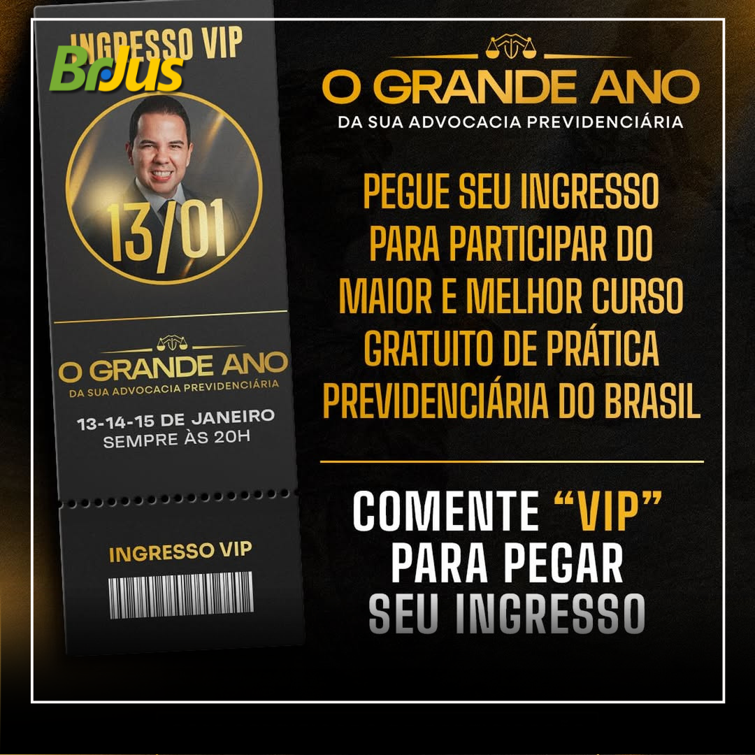 Dr. Victor Carvalho promove curso gratuito sobre estratégias no Direito Previdenciário