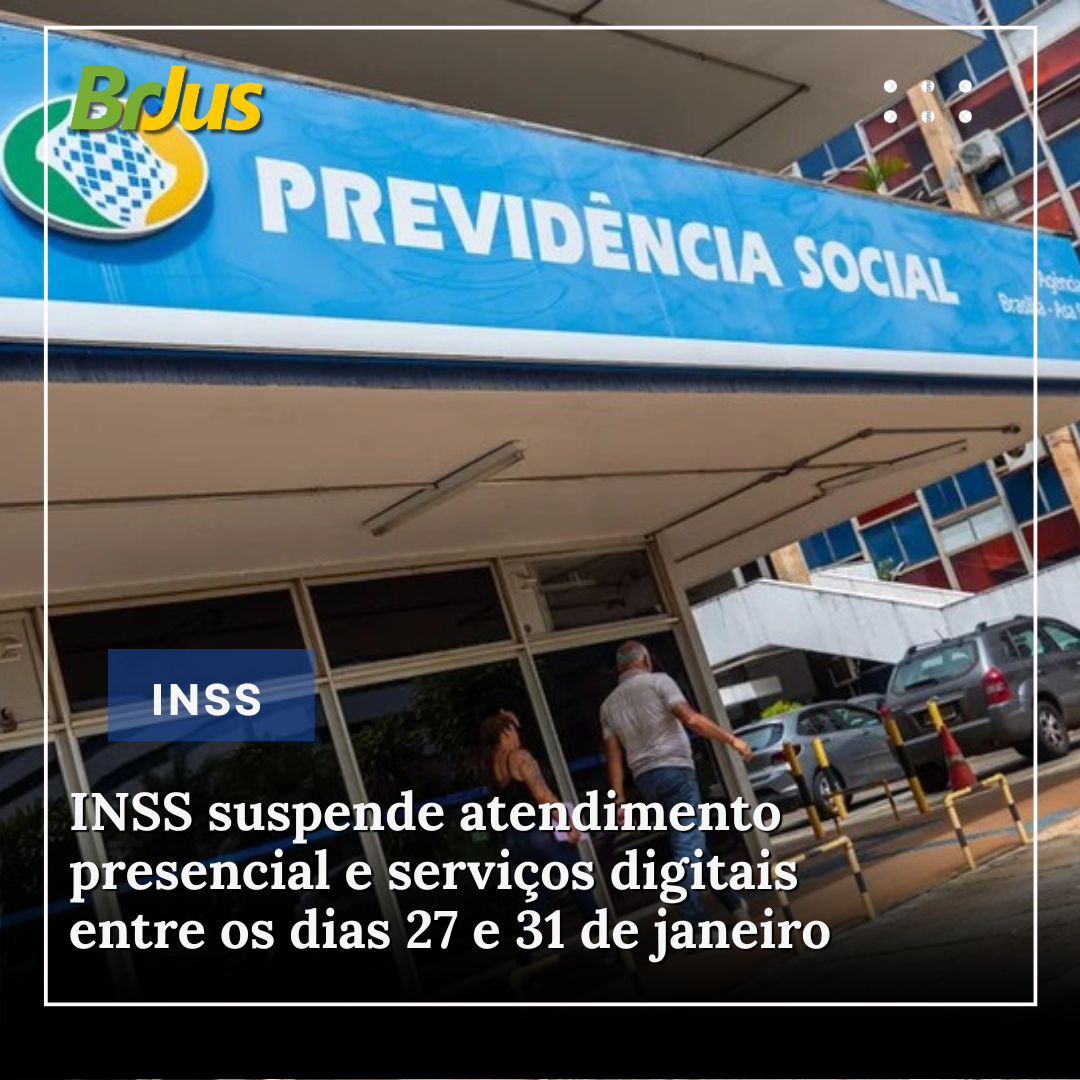 INSS suspende atendimento presencial e serviços digitais entre os dias 27 e 31 de janeiro INSS suspende atendimento presencial e serviços digitais entre os dias 27 e 31 de janeiro