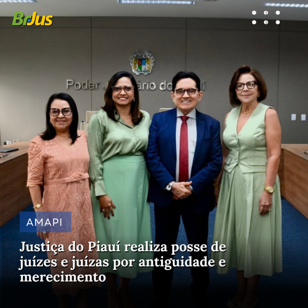 Justiça do Piauí realiza posse de juízes e juízas por antiguidade e merecimento