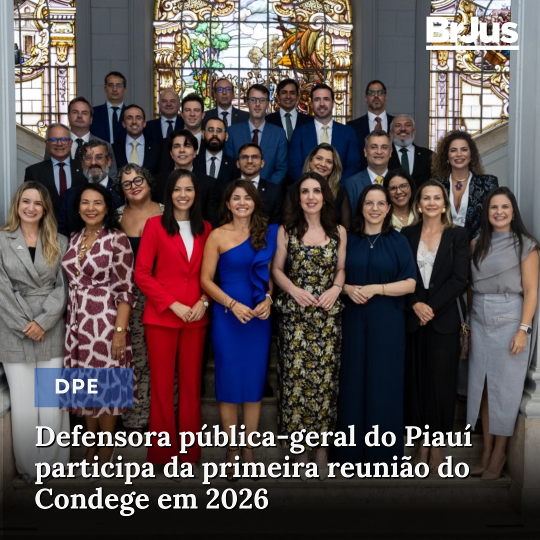 Defensora pública-geral do Piauí participa da primeira reunião do Condege em 2026