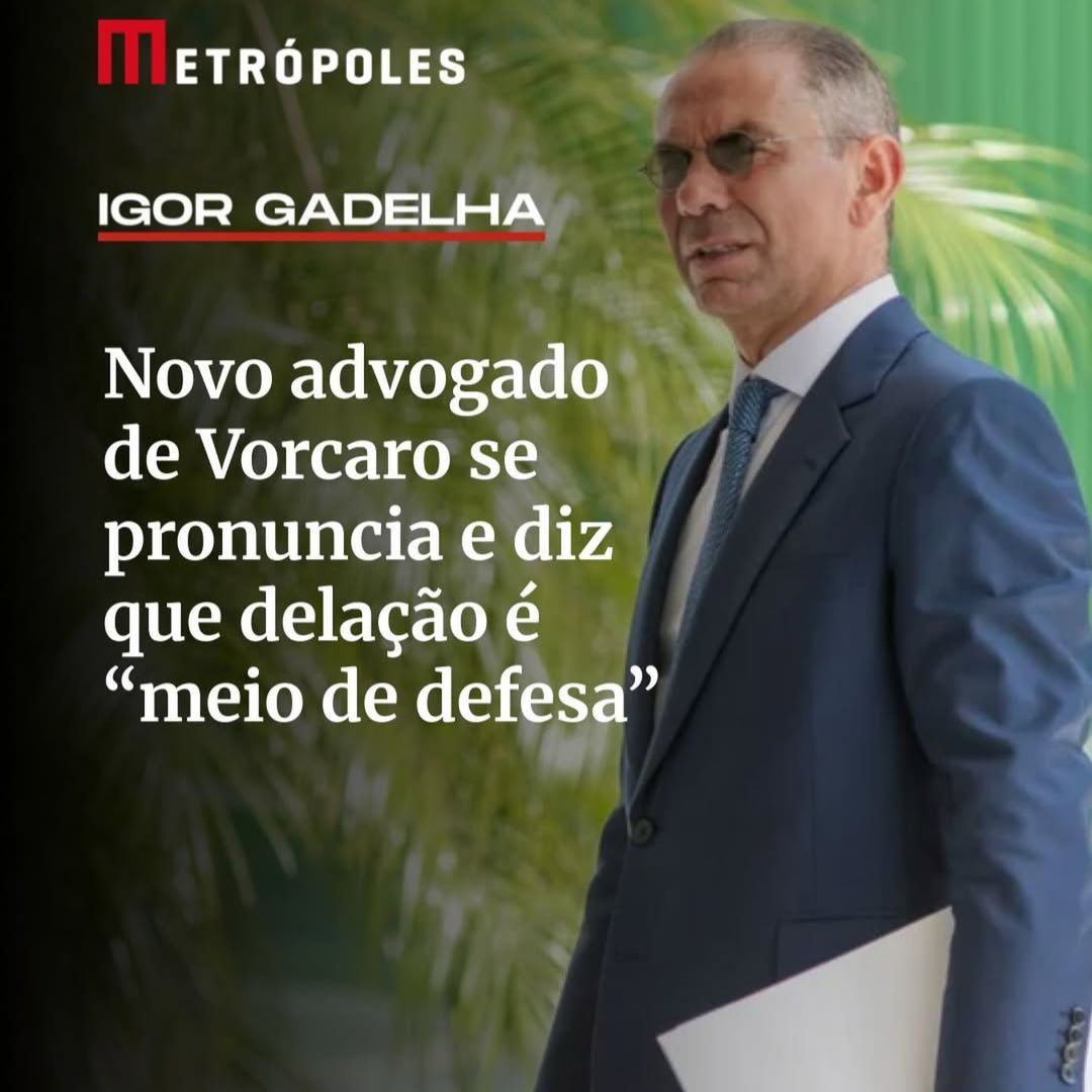 Novo advogado de Vorcaro se pronuncia e diz que delação é “meio de defesa”