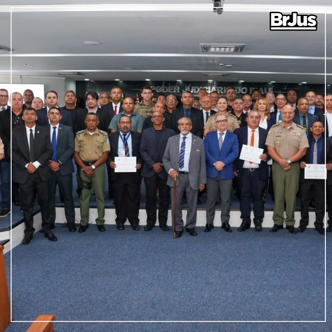 TJPI realiza solenidade de entrega dos certificados do Curso Básico de Direção Defensiva